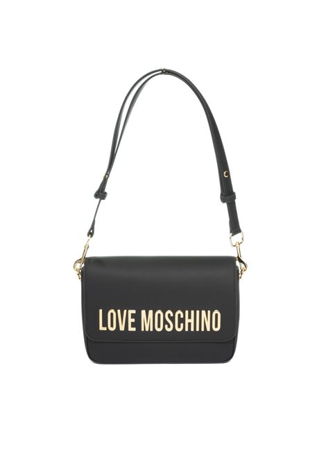 borsa a tracolla con logo nero LOVE MOSCHINO | JC4023PP1LKD0-000